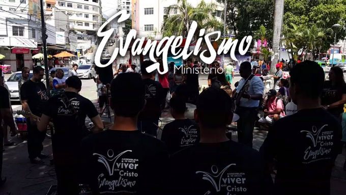Evangelismo na pracinha de Campo Grande - Cariacica
